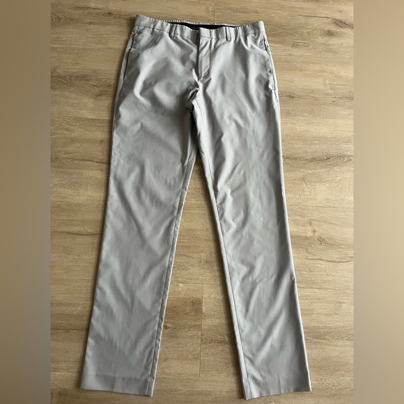 Mens Perry Ellis Portfolio Gray stretch flex pants SZ 32 x 34 - Picture 1 of 8